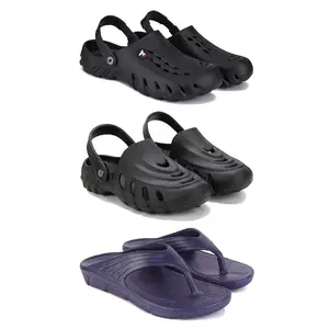 Men's Sandals | Lightweight Wear| Stylish & Easy to Wear For Men's GPT-SAN-(3-COMBO)-3144-3138-3153-8