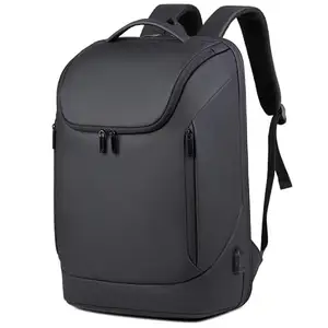 Premium Laptop Bag Backpack, Black Colour, Office, College, Water Ressistant, USB Charging port, Black