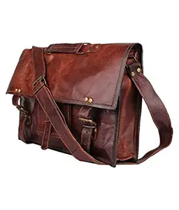 Znt bags Genuine Leather Laptop Bag …