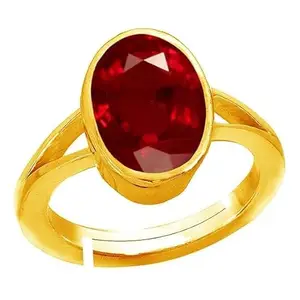 PARI SALES Certified Unheated Untreatet 9.25 Ratti 14.00 Carat A+ Quality Natural Burma Ruby Manik Gemstone Ring for Women's and Men's
