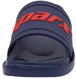 Sparx Men SFG-103 Navy Blue Red Flip Flops (SF0103G_NBRD_0009)