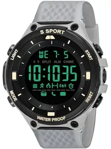 Digital Mens Multi-Function Watch Waterproof Sports Tactical Watch with LED Back-Light Watch for Men