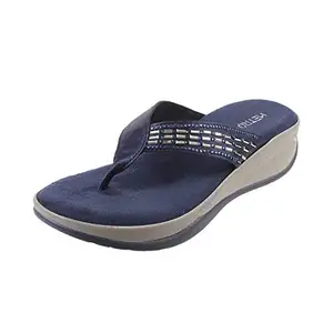 Metro Womens Synthetic Blue Comfort (Size (4 UK (37 EU))