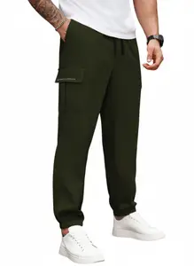 Visit the ENDEAVOUR WEAR Store ENDEAVOUR WEAR Men's Track Pants|Cargo Pants|Cargo Jogger Stretchable Sports Gym Running Pants |Casual Loungewear