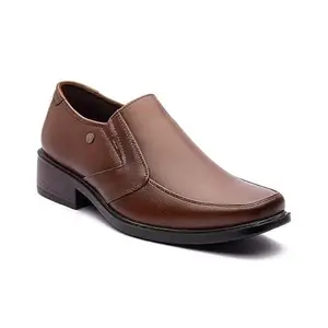 Michael Angelo Men's MA-2325 Formal Shoes_Tan_43 Euro