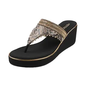 Metro Womens Synthetic Black Slip Ons (Size (3 UK (36 EU))