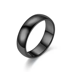Salty Alpha Curved Nugget Finger Ring for Men & Boys | Stainless Steel | Stylish & Minimal | Birthday Gift | Aesthetic Jewellery | Accessories for Everyday Wear