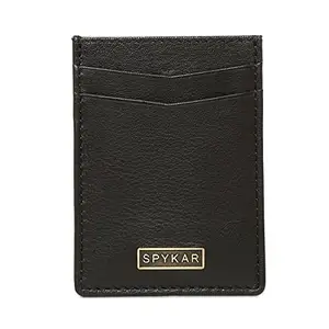 Spykar Men Brown Leather Card Case
