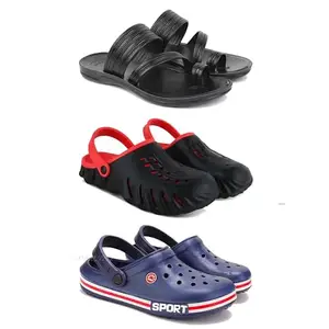DRACKFOOT Men's Sandals | Lightweight Wear| Stylish & Easy to Wear For Men's GRT-SAN-(3-COMBO)-3152-3148-3015-10
