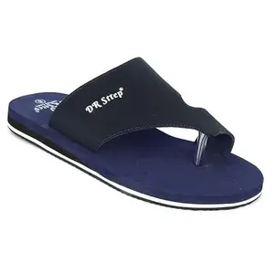 DR STTEP Men's blue Synthetic OrthoPedic Eva Insole Stylish Outdoor Slip-on Slippers_07_Pack of 4