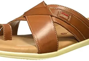 Bata Comfit Bata mens ALAN TOE RING Light Brown Slipper - 10 UK (8713278)