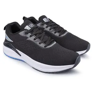 Lancer Mens FLASH-17DGR-SBL Grey Running Shoe