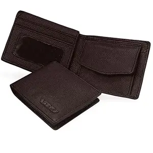 ABYS Genuine Leather Trendy RFID Protected Wallet and Card Holder for Men