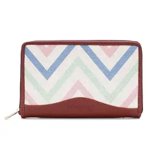 Hard Craft Wallet for Woman |Floral Print Vegan Leather Purse for Woman | Stylish Ladies Hand Purse for Women | Holds Cash Cards Mobile Coin Pocket |Clutch Purse with Zip Closure | Gifts Women Girls