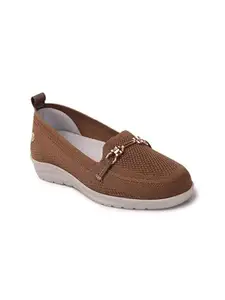 ELLE Women Shoes, Beige, UK-4