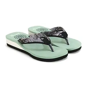 Doctor Walk Extra Soft Ortho Slippers for Women (WDW-016-Green-06) Green 6 Kids UK