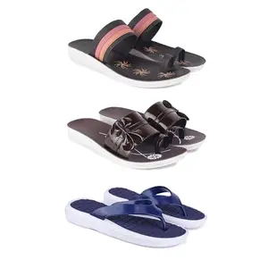 Women's Comfortable Sandal,Casual Lightweight Sandal for Everyday Wear for women'sREP-(COMBO-3)-1992-1987-1859-6-EURO-37