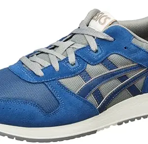 Asics Men Leather Shoes (Midnight Blue/Midnight Blue,14)