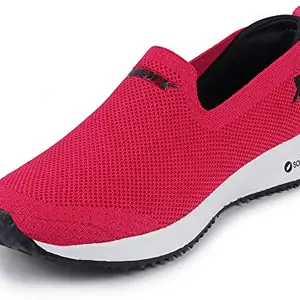 Sparx Women's Pink Navy Blue Walking Shoes-7 Kids UK (SX0168L)