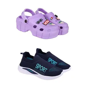 ZENWEAR Extra Soft Classic Casual Footwear with Ultra Soft Flexibility Technology Heels for Women's/Girl's Multicolor Combo(2012+7074)(7)