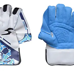 SS Dragon Wicket Keeping Gloves - Mens (White)