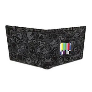 FASHION DUET Genuine Wallets for Men, Brown|Canvas Wallet for Men | Mens Wallet with 6 Card Slots | Gift for Valentine Day, Father's Day, Birthday, Raksha Bandhan