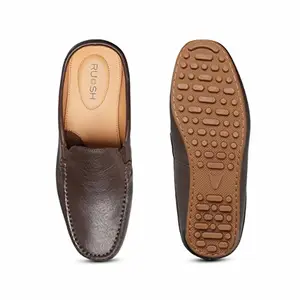 Ruosh Men Footwear Mule-Slip On Brown