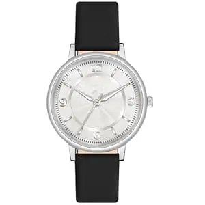 Acnos 6 Colors Dial Leather Strap Quartz Analog Watch for Women – Classic & Stylish