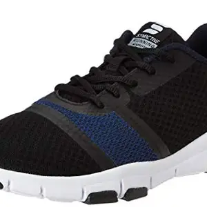Amazon Brand - Symactive Men's Delta Black Running Shoe_8 UK (SYM-SS-040B)