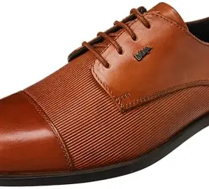 Lee Cooper Mens LC7110E Tan Formal Shoe Derby_EU-41