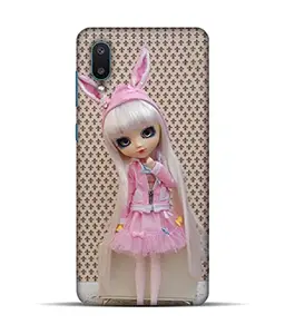 Coolet Cute Barbie Doll Design | Printed Hard Back Case and Cover for Samsung Galaxy M02 / Samsung Galaxy A02 Stylish Cover for Your Smartphone