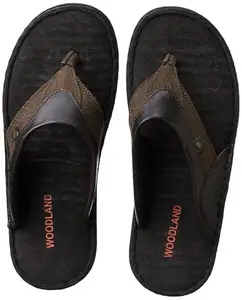 Woodland Men's Dbrown SOFTY slipper-6 UK (40EURO) (GP 3256119DS)