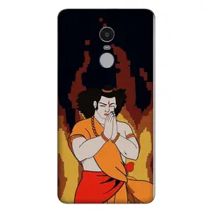 SKINADDA Skins for Mobile Compatible with REDMI Note 4 (Not Back Cover) Scratchless, Back & Camera Protector, Wrap Skins for REDMI Note 4; REDMI Note 4-JAM-144