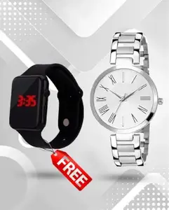 WATCHSTAR New Design Combo Watches for Women (SR-495) AT-495