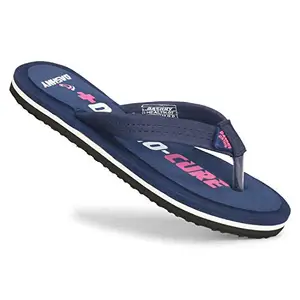 Dashny (Navy-184 Ortho Cure Health indoor/outdoor slippers & flip flops for women