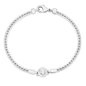 Peora Solitaire Openable Bracelet for Women - Valentines Gift for Her