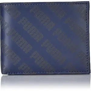Puma Unisex-Adult Bi-Fold Wallet V1, New Navy (5471804)