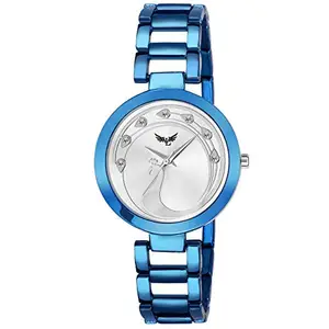VILLS LAURRENS VL-7189 Peacock Dial Watch for Women and Girls