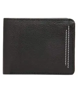RL W 37- Gr Green Leather Neo Stitch Wallet for Men