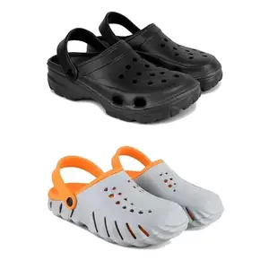 Men's Sandals Clogs| Lightweight Wear| Stylish & Easy to Wear For Men's GP-SAN-(2-COMBO)-3123-3150-10