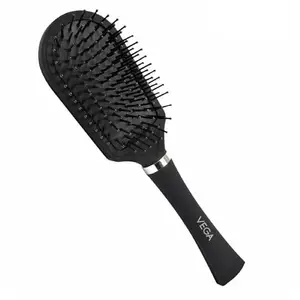 Vega Cushioned Hair Brush (India's No.1* Hair Brush Brand) For Men & Women, All Hair Types (E5-CB)