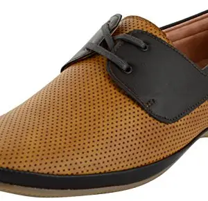 Auserio Men's Tan Formal Shoes - 6 UK/India (40 EU)(SS176)