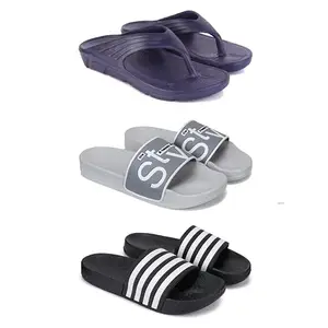 DRACKFOOT Men's Sandals | Lightweight Wear| Stylish & Easy to Wear For Men'S GRT-SAN-(3-COMBO)-3153-1589-3024-9