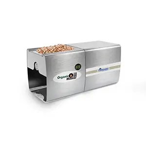 Organic Oil Master Organic Oil Master Oil-Pressing Extracting Machine (200 Watts, Silver)