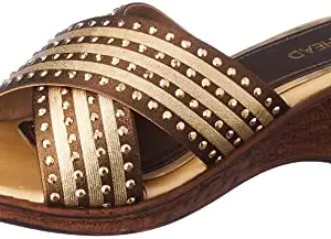 Sole Head Women's 231 Gold Outdoor Sandals-5 UK (38 EU) (231GOLD)