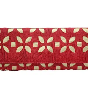 pocket bazar Women's Leather Wallet (Red)