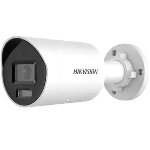 EVteQ Hikvision Network IP Camera 2 MP Build-in Mic Fixed Bullet Network Camera Bundle (Easy IP ACUSENSE, DS-2CD2123G2-IU)