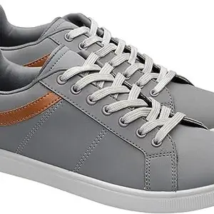 WALKAROO Men's Casual Shoes(20010012-GRY) 06 UK Grey