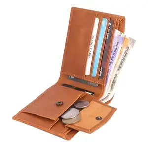 Keviv Leather Wallet for Men - Tan (GW120-TAN4)