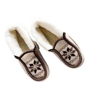 Cut and Style Winter Slipper for Women and Men Warm Fluffy Bedroom Fuzzy Socks Non-slip Grippers Free Size Assorted Color